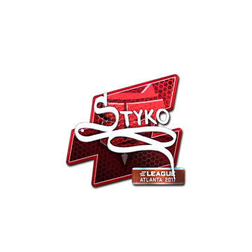 Sticker | STYKO (Foil) | Atlanta 2017 image 360x360