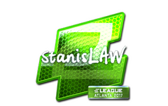 Sticker | stanislaw (Foil) | Atlanta 2017