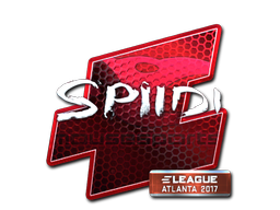 สติกเกอร์ | Spiidi (ฟอยล์) | Atlanta 2017