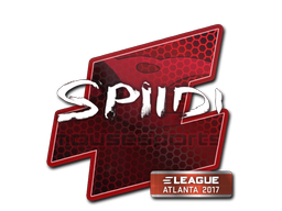 Наклейка | Spiidi | Атланта 2017