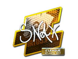 Pegatina | Snax (reflectante) | Atlanta 2017