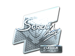 Стикер | ScreaM (ламиниран) | Atlanta 2017