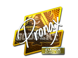 Наклейка | pronax (металлическая) | Атланта-2017