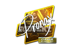 Sticker | pronax (Foil) | Atlanta 2017