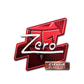 Sticker | Zero (Foil) | Atlanta 2017 image 120x120