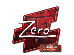 Αυτοκόλλητο | Zero | Atlanta 2017