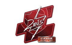 Sticker | Zeus | Atlanta 2017