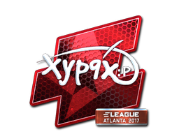 Klistremerke | Xyp9x (folie) | Atlanta 2017