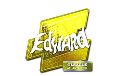 Sticker | Edward (Foil) | Atlanta 2017