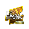 Sticker | flusha (Foil) | Atlanta 2017 image 120x120