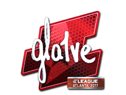Klistremerke | gla1ve (folie) | Atlanta 2017