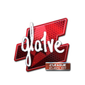 Sticker | gla1ve (Foil) | Atlanta 2017 image 120x120