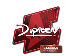 สติกเกอร์ | dupreeh | Atlanta 2017