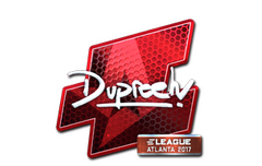 Sticker | dupreeh (Foil) | Atlanta 2017