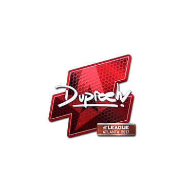 Sticker | dupreeh (Foil) | Atlanta 2017 image 360x360