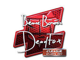 Adesivo | DeadFox (Foil) | Atlanta 2017