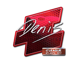 Autocolante | denis (Foil) | Atlanta 2017