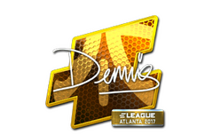 Sticker | dennis (Foil) | Atlanta 2017