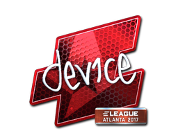 Klistermærke | device (Folie) | Atlanta 2017