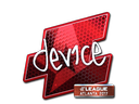 Sticker | device