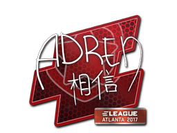 Aufkleber | AdreN | Atlanta 2017