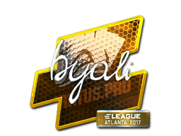 Aufkleber | byali (Glanz) | Atlanta 2017