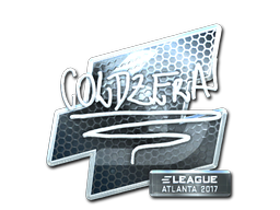 Autocolante | coldzera (Foil) | Atlanta 2017