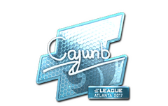 Sticker | cajunb (Foil) | Atlanta 2017