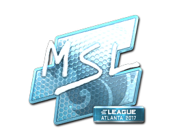 Наклейка | MSL (металлическая) | Атланта 2017