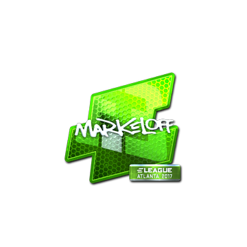 Sticker | markeloff (Foil) | Atlanta 2017 image 360x360