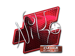 Sticker | NiKo (Glimmend) | Atlanta 2017