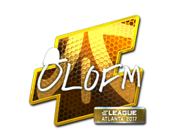 Klistermærke | olofmeister (Folie) | Atlanta 2017