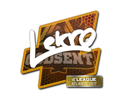 สติกเกอร์ | Lekr0 | Atlanta 2017