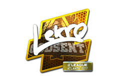 Sticker | Lekr0 (Foil) | Atlanta 2017