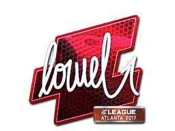 Стикер | loWel (ламиниран) | Atlanta 2017