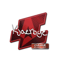 Sticker | Kjaerbye | Atlanta 2017 image 120x120