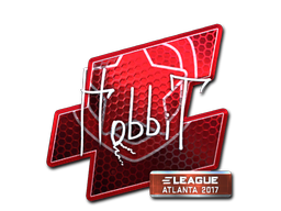 Naklejka | Hobbit (foliowana) | Atlanta 2017