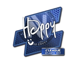 Adesivo | Happy | Atlanta 2017