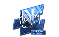 Sticker | Happy (Foil) | Atlanta 2017