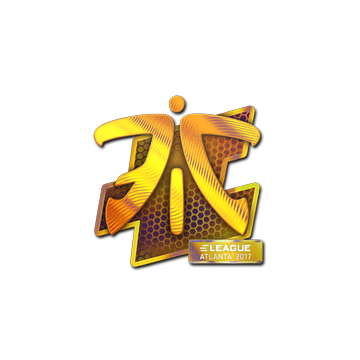 Sticker | Fnatic (Holo) | Atlanta 2017 image 360x360