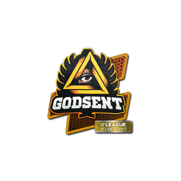 Sticker | GODSENT | Atlanta 2017 image 360x360