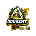 Sticker | GODSENT (Foil) | Atlanta 2017 image 120x120