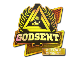 스티커 | GODSENT(홀로그램) | 애틀랜타 2017