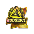 Sticker | GODSENT (Holo) | Atlanta 2017 image 120x120