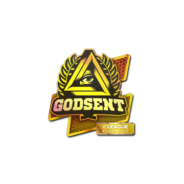 Sticker | GODSENT (Holo) | Atlanta 2017 image 360x360