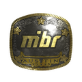 Sticker | MIBR (Gold) | Austin 2025 image 120x120