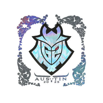 Sticker | G2 Esports (Holo) | Austin 2025 image 360x360
