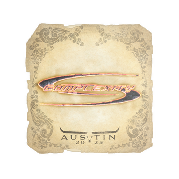 Sticker | Complexity Gaming | Austin 2025 image 360x360
