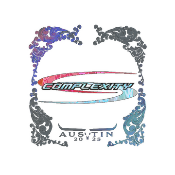 Sticker | Complexity Gaming (Holo) | Austin 2025 image 360x360
