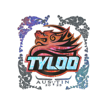 Sticker | TYLOO (Holo) | Austin 2025 image 360x360